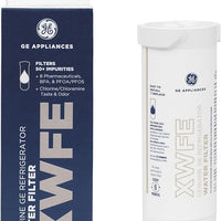 GE XWFE Refrigerator Water Filter with Smart Chip, Certified to Reduce Lead & Pharmaceuticals