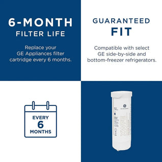 GE XWFE Refrigerator Water Filter Replacement